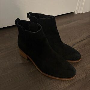 Kork-Ease Black Suede bootie
